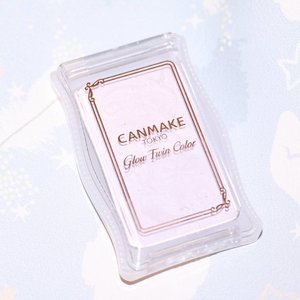 Canmake Glow Twin Color ..Canmake is a pretty well-known and popular Japanese brand that specializes in. They're quite popular amongst teens in Japan for its affordable price and cute packaging.#canmake #clozetteid #japanbeautyproduct