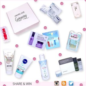 Join my Beauty Products GIVEAWAY- OPEN INTERNATIONALLY. ( 4 days left )
END: 13 May 2016

All you have to do for a chance to win is :
1. Click the link on BIO
2. follow all the steps rules, otherwise your entry will not be valid.

What will you get :
1. Etude House Every Month Cleansing Cream Soft and Moist
2. Nivea White Oil Control Make Up Clear Foam
3. L'OCITANE Reine Blanche -  Whitening Sleeping Pack and Whitening Serum
4. Primera Sprout Energy Skincare Gift Set
5. The History of Whoo Sample Kit
6. Lactacyd White Intimate - Whitening
7. Hadalabo Perfect x Simple
8. Eyelid Sticker
9. Innisfree Sample Kit Orchid Enriched Essence and Orchid Enriched Cream
10. Fresh Cherry Tint - Etude House

#clozetteid #giveaway #miharujuliegiveaway #beautyproducts #etudehouse