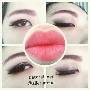 Eotd :) triying new product : nyx eye brow pencil and maybelline color tatto 24hr. #eotd #naturalcolour #eyemakeup #alleriamakeupartist #makeup #makeupartist #Nyx #maybelline #beautyblogger #clozetteid