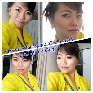 new post at my blog. cekidot ^^ http://alleriamakeupartist.blogspot.com/2015/01/trend-2015-natural-makeup-tutorial.html 
#tutorial #atmyblog #newpost #beautyblogger #clozetteid <3<3