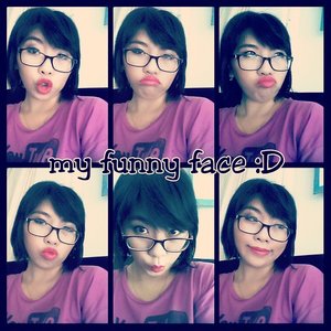 My funny face wkwkwk.. #myface #funnyface #makeup #clozetteid #alleriamakeupartist #beautyblogger