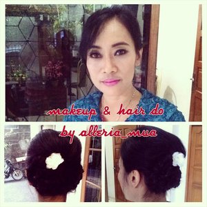 Late post. Party makeup & hairdo by alleria_mua #latepost #partymakeup #makeup #hairdo #updo #byalleriamua #clozetteid