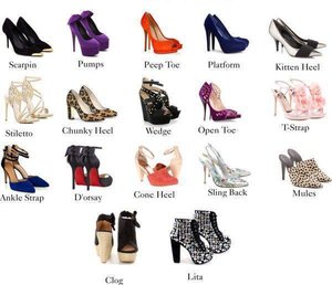 Which one is your poison ladies? Mine would be Kitten Heel and Chunky Heel..