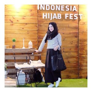 Last Day of Indonesia Hijabfest ❤️ #ootd #hijabdaily #hijabstyle #clozetteid #clozetteambassador #tapfordetails