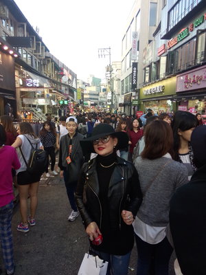 My journey for fashion in hongdae korea....recomended ...place ...not expensive.  #AcerLiquidJade