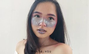 March 15, 2017I wanted to be a galaxy, and I did ⭐.Brows inspired by : my one and only @janineintansari😍❤️.⭐ @purbasari_indonesiaAlas Bedak Natural⭐ @nyxcosmetics_indonesia Eyebrow Cake Powder⭐ @nyxcosmetics_indonesiaButt naked - Turn The Other Cheek⭐ @citycolorcosmetics Fearless⭐ @mizzucosmetics Perfect Wear Eyeliner⭐ softlens : @celinelens.#galaxymakeup #clozette #clozetteID #beautiesquad #setterspace #beautybloggerindonesia #beautybloggerid #bloggerceriaid #bloggerceria #kbbvmember #bloggermafia #beautynesiamemberblogger #charisceleb #indobeautygram #sociollabloggernetwork #vsco #vscocam