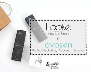 Sprinkle of Rain: [REVIEW] Looké Cosmetics Holy Lip Series & Avoskin Perfect Hydrating Treatment Essence
