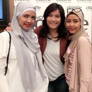 Duo mira with Zata@zataligouw @rachanlie at @clozetteid gathering #ClozetteID  #bloggerindonesia #bloggerslife #bloggersdailylook #blogger