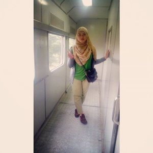 on the train
#hijab #ootd #holiday #onthetrain #ontheway_sukabumi