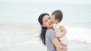 Beberapa bulan ini udah lbh dari 3x ke pantai & berenang.. Kulit tambah gosong + kusam, tapi setiap kali dapat 💋 dari kamu jadi gak mikirin semua itu..😂😂 💖💖💖💖💖 @elora_wonoadi

#clozetteid #happy #babygirl #elora #beach #holiday #beautiesquad #beautynesiamember #bvlogger #KBBVmember