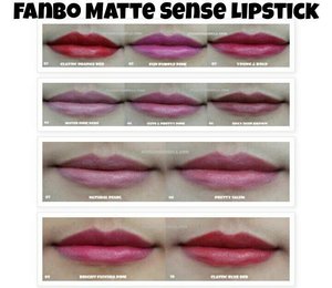 Ini Swatches Fanbo Matte Sense Lipstick dibibirku..😅 Yang belom baca review-nya silakan dibaca ya..😁 http://bit.ly/sella-mattefanbo 
#beautiesquadxfanbo #beautiesquad #FanboCosmetics #lipstickmattefanbo #clozetteid