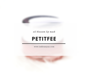 What Indira Loves: [REVIEW] Petitfee Oil Blossom Lip Mask*
