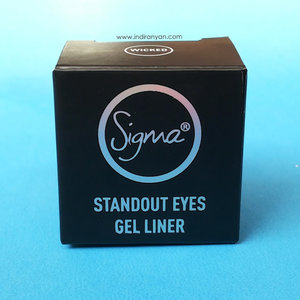 What Indira Loves: [REVIEW] Sigma Beauty : Standout Eyes Gel Eye Liner - Wicked*