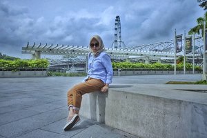 Rain or shine its going to be a beautiful day!...#clozetteID #ootd #hijab #Blogger
