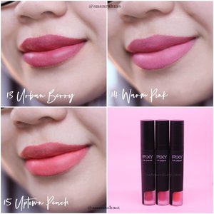 Warna mana yang kamu suka dari tiga warna baru @pixycosmetics lip cream ini?

Review ada di blog rahmaediary.com !

#clozetteid #makeup #lipcream #PIXYColoReinvention #PIXYNewYou #swatches #lipswatch