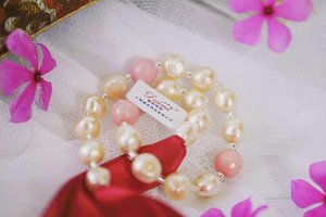 My Daimi pearl from @aliexpress.official #clozetteid #pearl #necklace #jewelry