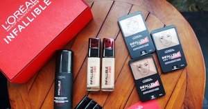 TIME PROOF MAKEUP WITH L'OREAL PARIS INFALLIBLE REGIME