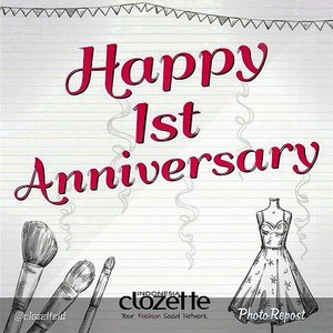 Happy 1st anniversary! @clozetteid🎉👏
#ClozetteID #Clozette1stAnniversary #ClozetteMember #Anniversary #Instadaily #POTD
Wish me luck🙏