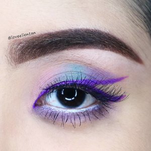 Soft pastel look 💖 with purple line ✨✨✨✨ --------------------------------------------------------
@morphebrushes 35c palette
@lagirlindonesia Matte Flat Finish Pigment Gloss in Stunner for the liner 
@nyxcosmetics  JEP in Milk
@maybelline The Hyper Curl Mascara
@ellashindonesia in Nora 💖 
#eotd #fdbeauty  #clozetteid  #lucinda212 #maybelline  #anastasiabrows #ivgbeauty #nyxcosmetics #makeuplover #wakeupandmakeup #indobeautygram #makeupaddict #amazingmakeupart #anastasiabeverlyhills #belajarmakeup  #tutorialmakeup
#makeupvideo #discover_muas  #suvabeauty #beautygram #beautyvlog #hypnaughtymakeup #instamakeup