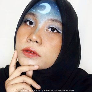 #MakeupLookbyTami yang kesekian kalinya mencoba bikin makeup galaxy 🌌.Inspired by @jamescharles 🧑🏻‍🎨.#makeupart #facepainting #galaxymakeup #makeupcharacter #100daysofmakeup #undiscovered_muas #ClozetteID