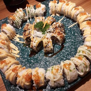 #CulinarywithTami.4 jenis Sushi di @ichibansushi_id 🍣.#clozetteid