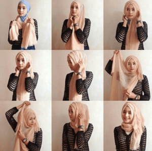 Casual Hijab tutorial