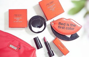 New cushion from @shiseidoid and rouge rouge lipstick! 💕 Udah pada coba belum? 👧
_
#ngobrolcantikreview #clozetteid #shiseidoidn