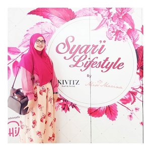 Yesterday outfit for #syarilifestylexhijup event 💕Scarf: @such_by_s // Top & skirt: @karitamuslimsquare #ClozetteID
