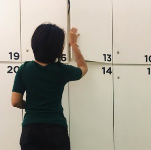 Yeay today I get 13 , some people says it was a bad number. But how about you ? Do you believe it ? #clozetteid #locker #behealthywithmelgib #staystrong #staybeauty #bepositive #curve #happy #happywoman #number #13