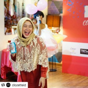 Cause I just like to laugh a lot and loud, hahaha. 😆 Thank you #ClozetteID for capturing this face, hahaha.

#Repost @clozetteid with @repostapp
・・・
Look at @lisnadwi's happy face.

#Sensodyneid #sensodynexclozettediversi3