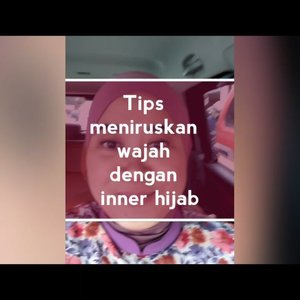 Bagaimana membuat wajah yang seperti tahu bulat (tapi ngga digoreng dadakan) menjadi tirus? Gunakan inner hijab yang tepat guna ya, hihihi. .
.

#clozetteid #tipshijab #tipskurus #tipsmeniruskanpipi #innerantem #hijabantem #innerhijab #tipsfashionhijab #instavideo #vlog #tipshijab #instahijab #instafashion #hijablook