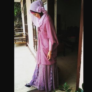 Kreasi scarf inspired by hijab blogger @suciutami 😊 #clozetteid #cotw #kreasiscarf #hijab #style #fashion