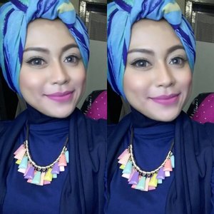 Masih mau bilang aku bulet @yudapermana_ @epulpermadi 😛😛😛...#clozetteid #clozetteambassador #instagood #instalike #beauty #makeup #makeupjunkie #femaleblogger #pink #lipstick #blog #blogger #indonesiabeautyblogger