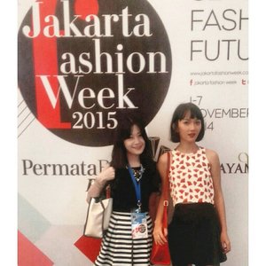 Leoni & Leona <3
At Jakarta Fashion Week 2015 day 1!
#JFW2015 #clozetteID @cloisterED late #ootd #fashionweek