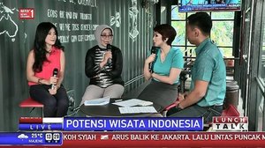 Yesterday: interviewed live on #LunchTalk BeritaSatu TV 📺 with bu Esthi, from Indonesia Tourism Board @indtravel 😊
Yes, we talk about Indonesia tourism  potential.
International voters said, Kuta's the best place for party, and Raja Ampat's the best place for diving 😊
What about the other?
#camera #TV #interview #BeritaSatu #tourism #Indonesiatourismboard #Indonesia #travel #traveller #talkshow #photooftheday #WonderfulIndonesia #pesonaIndonesia #Kuta #rajaampat #lifestyle #faceoftheday #mediacoverage #media #clozetteambassador #clozetteID @clozetteid