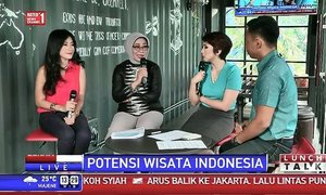 Yesterday: interviewed live on #LunchTalk BeritaSatu TV 📺 with bu Esthi, from Indonesia Tourism Board @indtravel 😊
Yes, we talk about Indonesia tourism  potential.
International voters said, Kuta's the best place for party, and Raja Ampat's the best place for diving 😊
What do you think ?
#camera #TV #interview #BeritaSatu #tourism #Indonesiatourismboard #Indonesia #travel #traveller #talkshow #photooftheday #WonderfulIndonesia #pesonaIndonesia #Kuta #rajaampat #lifestyle #faceoftheday #mediacoverage #media #clozetteambassador #clozetteID @clozetteid