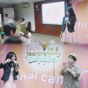 At Q&A session with the girls, the finalists of GADIS be a teenpreneur competition 😊
They are still in the senior high school or even junior high school! But what they do with the businesses or ideas..amaze me😍
O ya, Happy birthday @Gadismagz may success will always be with the most inspiring teen magz😘
 #teenpreneur #GADISmagz #competition #wirausaha #girls #lifestyle #kreative #creative #clozetteid #clozetteambassador #judge #juri #job #work #girlpower #entrepreneur #finalist #workshop #pink