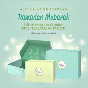 Althea Limited Edition Box back again!
Let's shopping for Ramadhan (before meeting with your big family) and get Althea Limited Edition Raya Box (while stock last).
Check out now and get your special gift during Ramadhan 💃🏻 Check the details at my blog http://bit.ly/BoxyAltheaRaya (link on profile) or go to @altheakorea .
Happy shopping haul guys!
#althea #altheakorea #althearaya #altheagiveaway #clozetteid #sbybeautyblogger #boxynotes