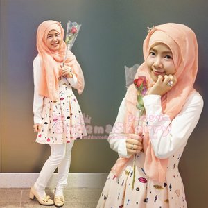 Red Rose for The Princess XD #ClozetteID #HOTDseries2 #ScarfMagz 