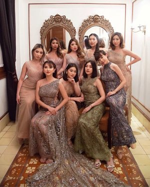 Still in awe with all our dresses by @provocatebymeltatan , brushed beautifully by @hendrythan team ❣️✨ Thank you @goldenramatours for the sweet memorable experience to do it with all this beautiful inspiring ladies 🥰 .
.
.
.
. .
.
.
.
_
#GoldenRamaTours
#DreamCruises
#CrystalCruises
#WeHaveCruisedEverywhere
