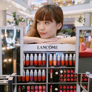 Hello guys, have you guys visited @sephoraidn Beauty week at @pikavenue? It'll be there till 7 May 2017❤ better don't miss out cause there are lots of crazy sale during the event!! I'm falling for all the beautiful @lancomeofficial lipstick🤔💄 can't hardly decide which one is my favorite. ..-Beauty Enthusiasts it's the best time to shop!! Trust me you'll get the best deal during this event and not only that there'll be makeup demo, beauty talkshow etc.. lots of fun exciting activities too!#Sweettreatsfromlancome #lancomeid #SephoraIDN #sephoraidnxpikbeautyweek #pwaindonesia @pwaindonesia #sephoraidnbeautyinfluencer #clozetteid