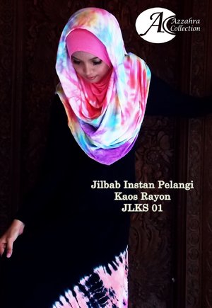 Jilbab Instan Kaos Ryon Super Azzahra Collection