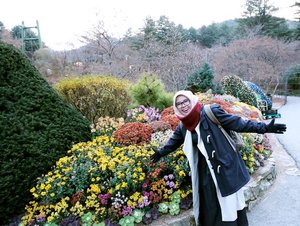 🌱🌿🍀🌷🌹🥀🌺🌸🌼🌻 lihat kebunku penuh dengan bunga. Ada yang merah, kuning, ungu, orange, pink, dan banyak lainnya. #necgoestokorea #helloitsmenelyaulia  #clozetteid