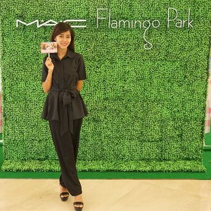 Cuteness overload with pinky tone at @maccosmetics #macflamingoparkid event launching. 💗💗💗 Thank you @fimeladotcom for invited me 😘😘😘 #beauty #blogger #motd #ootd #fimelahood #beautyblogger #clozetteid