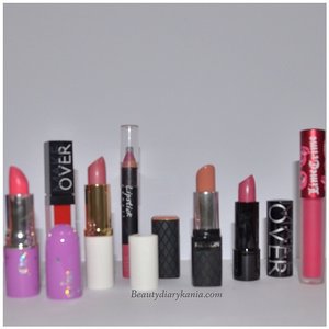 Di tag sama @esybabsy recently my favorite lipstick:
1. @limecrimemakeup geradium 
2. @makeoverid iquid lip color red temptation 
3. @esteelauder pink parfait shimmer 
4. @pac_mt lipstick pencil frozen rose 
5. @revlonid colorburst sofe nude 
6. @makeoverid ultra shine lipstick artful amethys 
7. @limecrimemakeup pink velvet 
#lipstick #makeup #beauty #blogger #likes #bestoftheday #picoftheday #clozetteid #clozettedaily #beautyblogger