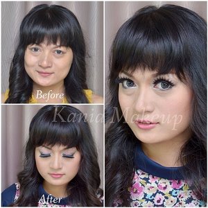 Makeup by me #makeupbyme #kaniamakeup #mua #beauty #makeup #casualmakeup #bestoftheday #likes #potd #picoftheday #clozetteid #muajakarta