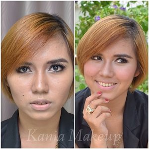 Make up by me #kaniamakeup #mua #makeupbyme #bestoftheday #likes #beauty #makeup #picoftheday #clozetteid