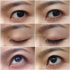 #rollwithindo Here's my eye after two coats of secret mascara (I did not curl my lashes either before or after application) :) #secretmascara #blindtest #blogger #clozetteid #likes #potd #picoftheday #bestoftheday #beautyblogger #beautybloggerid #indonesianbeautyblogger #beauty #makeup #mascara #review #beautyblogger