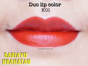 Love this color by Duo Lip color Sariayu K01