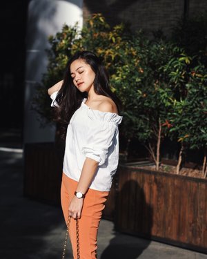 Sun-kist 🍊☀️ | Wearing top by @minewear_ #wearmine #tiffstylediaries